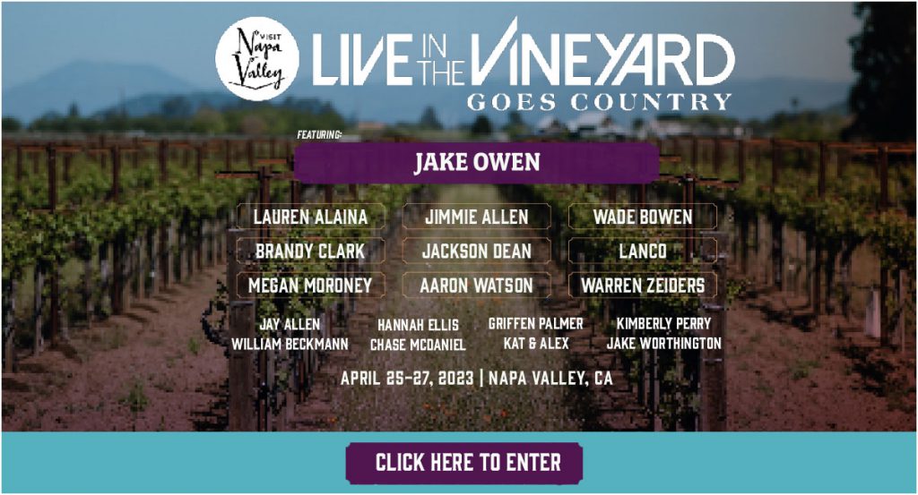Live in the Vineyard Goes Country